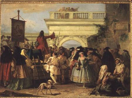 The Charlatan à Giovanni Domenico Tiepolo