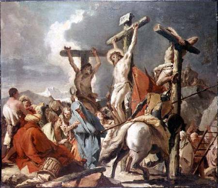 Christ on the Cross à Giovanni Domenico Tiepolo