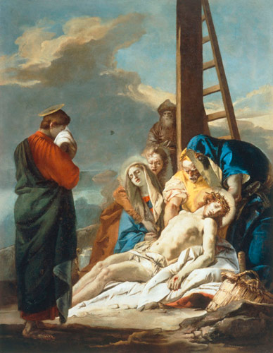 Lamentation of Christ à Giovanni Domenico Tiepolo