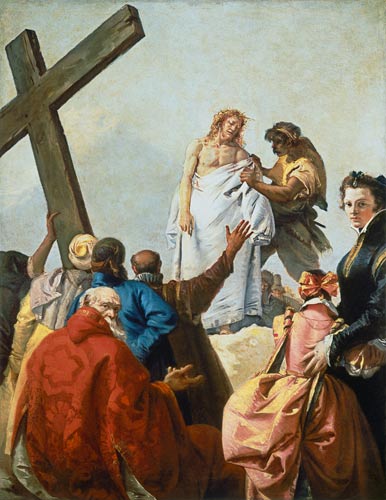 The Disrobing of Christ à Giovanni Domenico Tiepolo