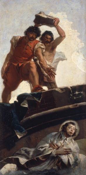 G.D.Tiepolo / Martyre Jean Nepomucene à Giovanni Domenico Tiepolo