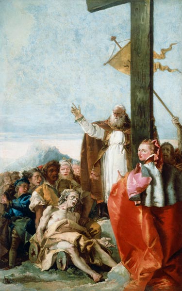 G.D.Tiepolo/Identification de la croix à Giovanni Domenico Tiepolo