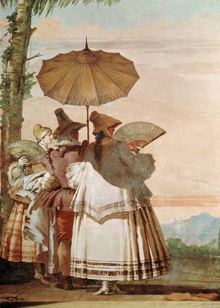 The Summer Promenade à Giovanni Domenico Tiepolo