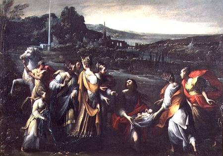 The Finding of Moses à Giovanni Donducci