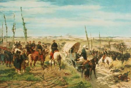 The Italian Camp at the Battle of Magenta à Giovanni Fattori