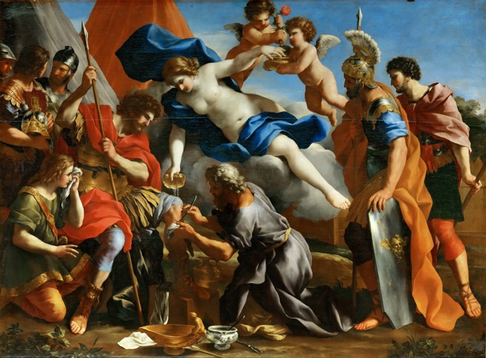 Venus Pouring a Balm on the Wound of Aeneas à Giovanni Francesco Romanelli