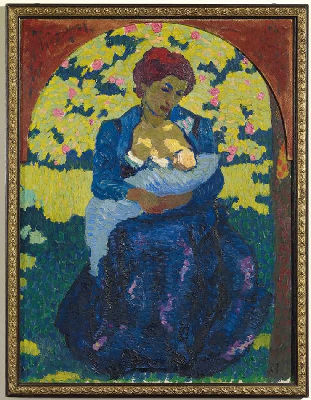 Mutter und Kind à Giovanni Giacometti