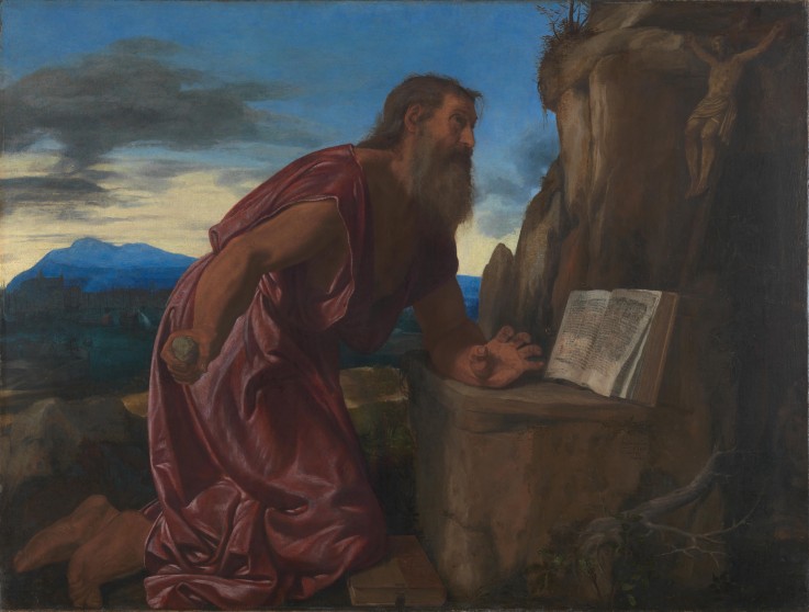 Saint Jerome à Giovanni Girolamo Savoldo