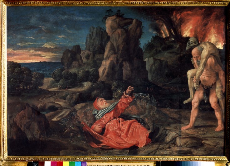 The Temptation of Saint Anthony à Giovanni Girolamo Savoldo