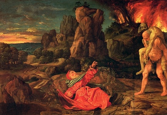 The Temptation of St. Anthony, c.1530 à Giovanni Girolamo Savoldo
