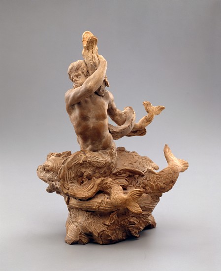 Triton with a Sea Serpent à Giovanni Lorenzo Bernini