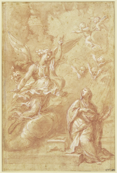 The Annunciation à Giovanni Maria Morandi