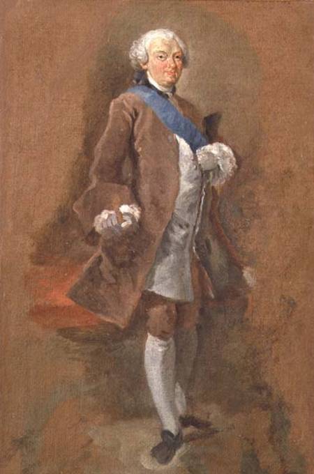 Portrait of the Duc de Choiseul à Giovanni Paolo Pannini