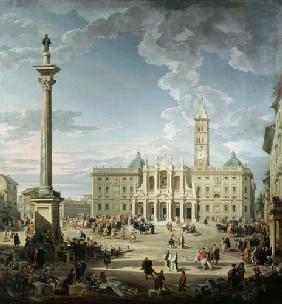 The Piazza Santa Maria Maggiore