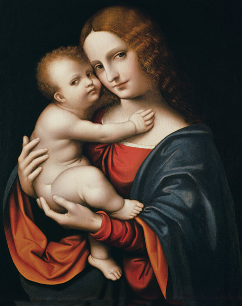 Madonna and Child à Giovanni Pedrini Giampietrino