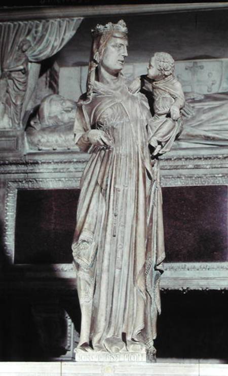 Virgin and Child à Giovanni Pisano