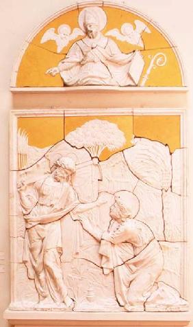 Noli Me Tangere, bas relief