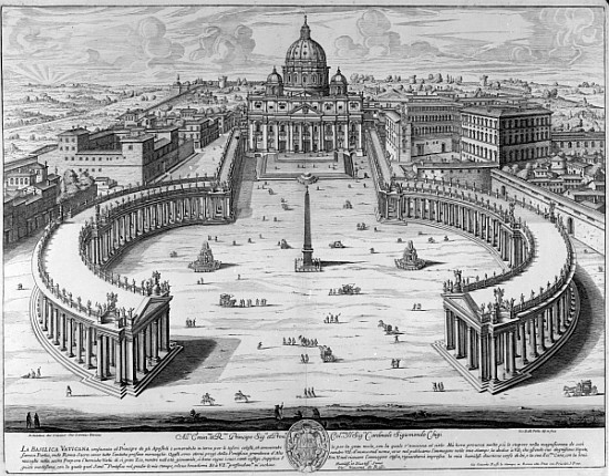 The Vatican, Rome à Giovanni Battista Falda