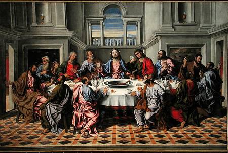 The Last Supper à Girolamo da Santacroce