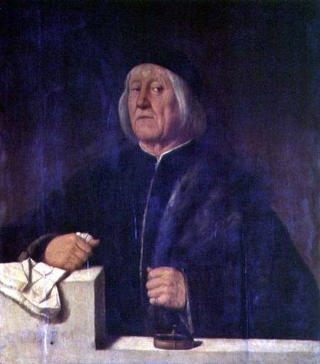 Portrait of Theophile Folengo (panel) à Girolamo Romanino