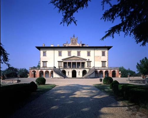 Villa Medicea di Poggio a Caiano, 1480 (photo) à Giuliano Giamberti da Sangallo