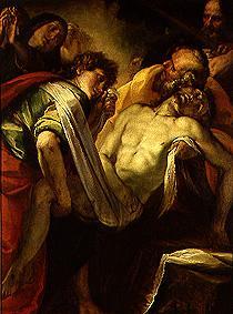 La mise au tombeau du Christ. à Giulio Cesare Procaccini