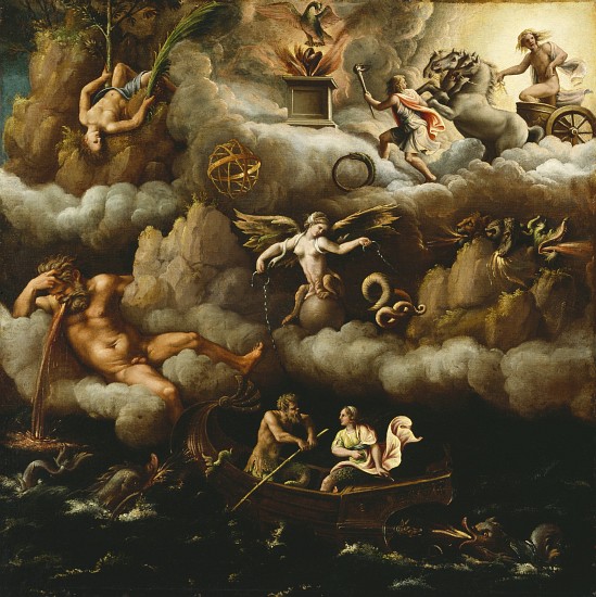 An Allegory of Immortality à Giulio Romano