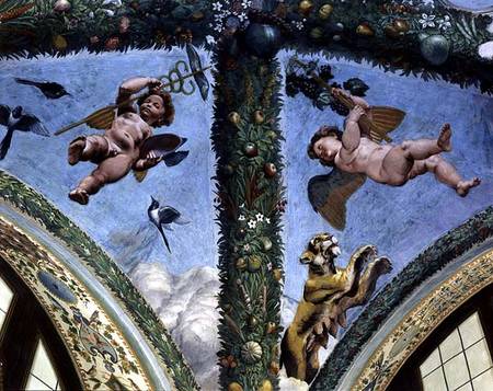 Putti from the 'Loggia of Cupid and Psyche' à Giulio Romano