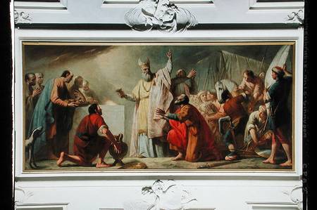 The Sacrifice of Melchizedek à Giuseppe Angeli