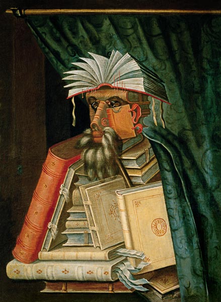 Le bibliothécaire à Giuseppe Arcimboldo