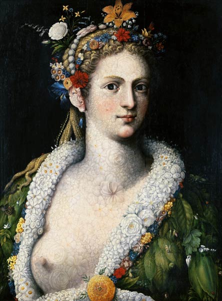 Flora Meretrix à Giuseppe Arcimboldo