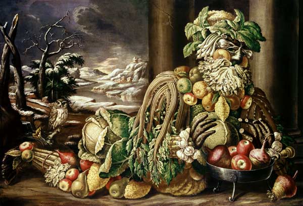 Winter à Giuseppe Arcimboldo