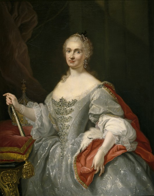 Maria Amalia of Saxony (1724–1760), Queen of Naples à Giuseppe Bonito