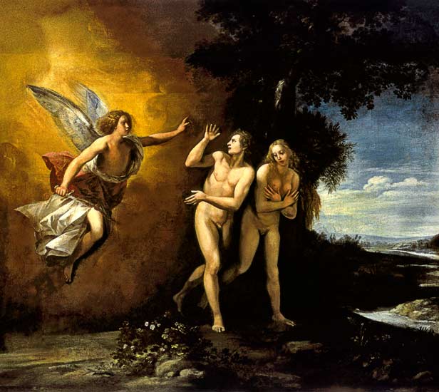 The Expulsion of Adam and Eve à Giuseppe Cesare