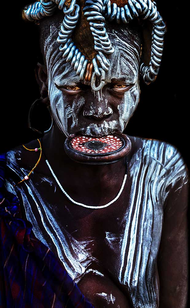 Mursi Woman à Giuseppe DAmico