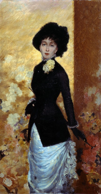 Portrait of a Woman à Giuseppe de Nittis