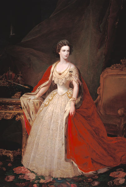 Empress Elizabeth (1837-98) of Bavaria à Giuseppe Sogni