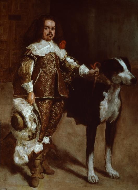 Portrait of a Dwarf of Philip IV à Giuseppe Velasco ou Velasquez