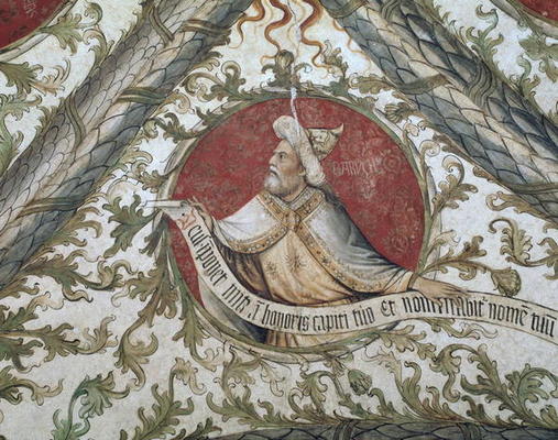 The Prophet Baruch, from the Loggia d'Annunciazione, 1451 (fresco) à Giusto d'Allamagna