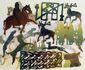 Ancient Travellers, 1995 (monotype) 