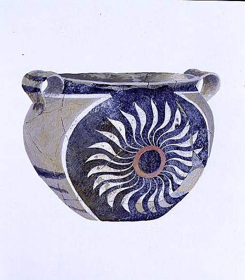 Cup from the Palace at Phaestos00-1700 BC à Glyn  Morgan
