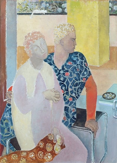101st Afternoon with Penelope (see also 33547) à Glyn Warren Philpot