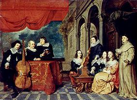 La famille James van Eyck. à Gonzales Coques