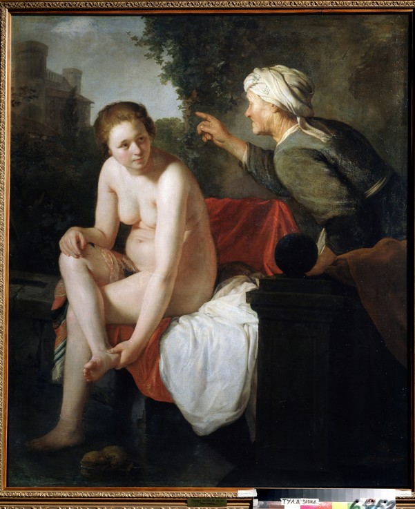 Bathsheba bathing à Govaert Flinck
