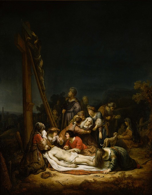The Lamentation over Christ à Govaert Flinck