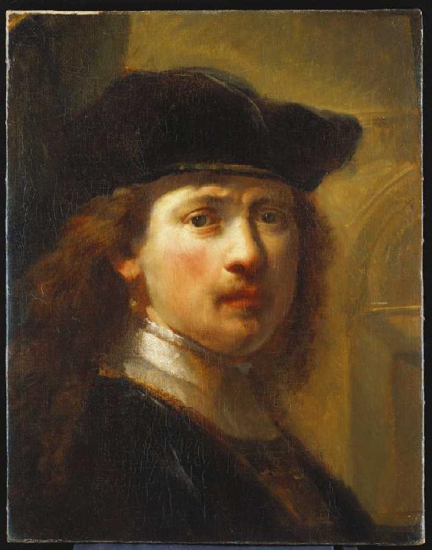 Portrait von Rembrandt. à Govaert Flinck
