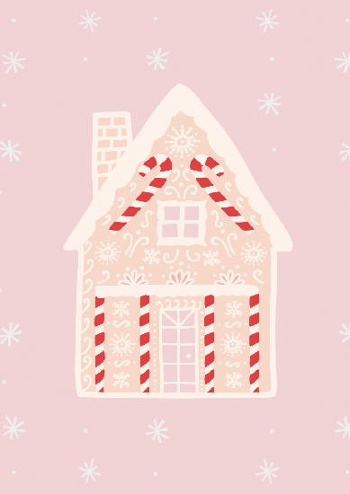 Pink Gingerbread House