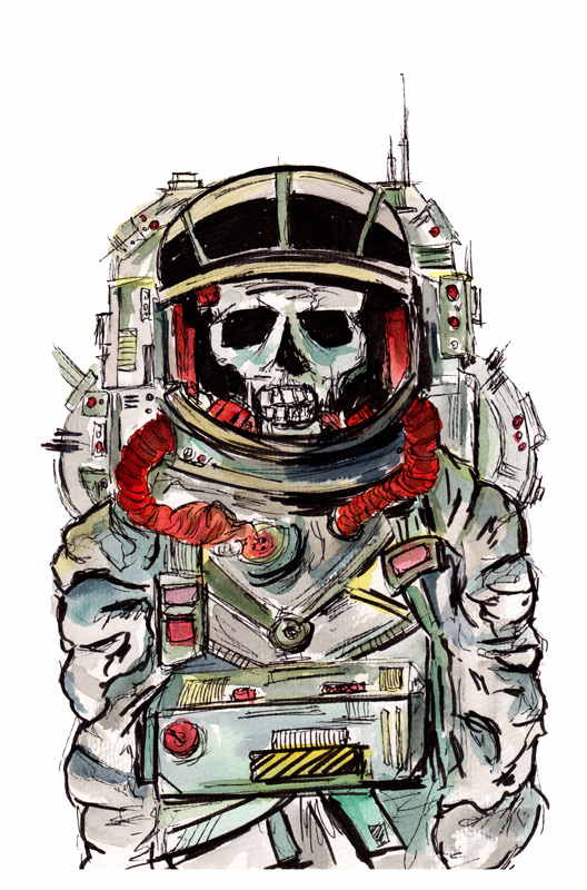 Dead Astronaut à Sebastian  Grafmann