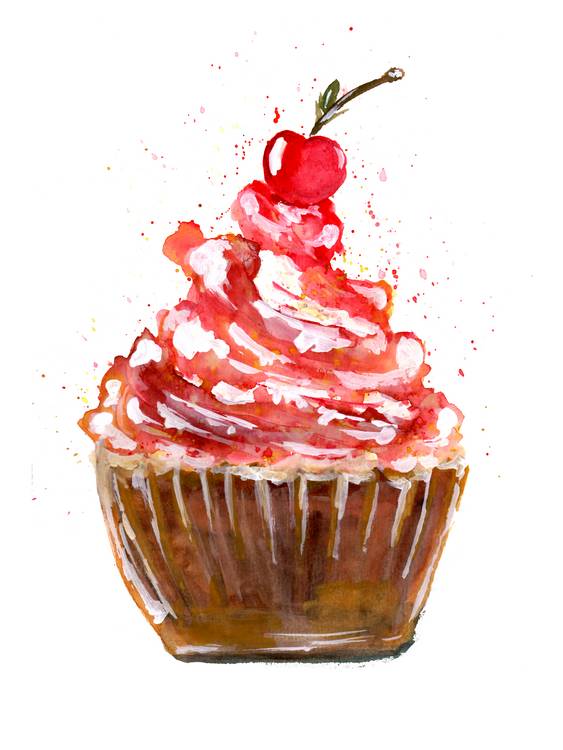 Cherry Cupcake à Sebastian  Grafmann