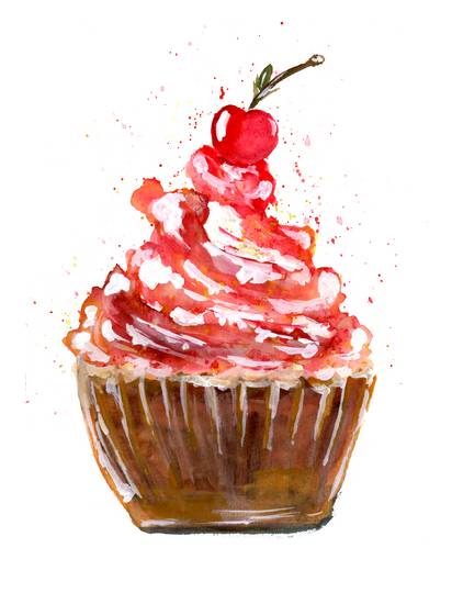 Cherry Cupcake